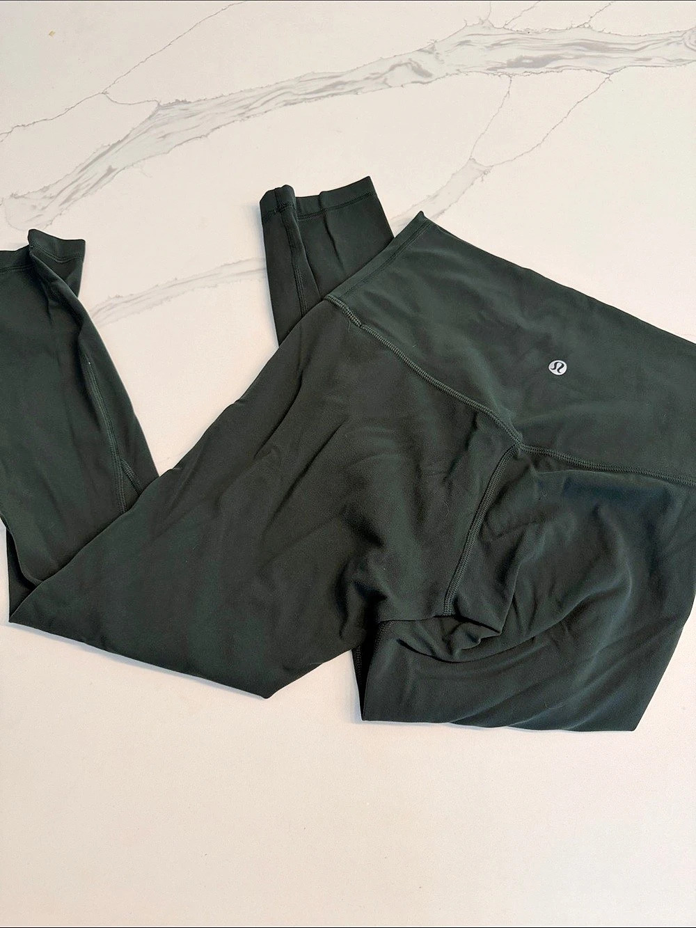 lululemon Align High-Rise Pant 23" Rainforest Green Leggings